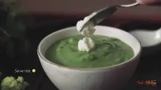 Broccoli, Spinach and Peas Soup | Soul Kitchen Story