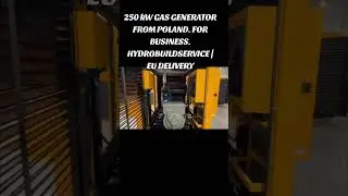 250 kW Gas Generator from Poland | For Business & Industry