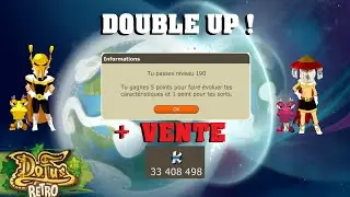 DOUBLE UP 190 , VENTE MAISONS ET RUSH CAPTURES ! [DOFUS RETRO]