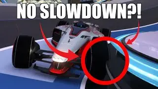 Wall Touch with No Slowdown in TrackMania