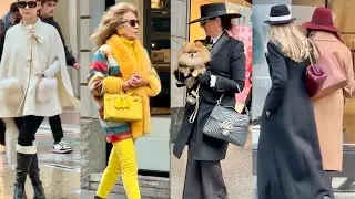 WINTER 2025 FASHION TRENDS🇮🇹MELANIA TRUMP&rsquo;S HAT☀️MILAN STREET STYLE & SHOPPING 🛍️ #milanstreetstyle