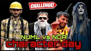 Character Day challenge | NUML vs NCA