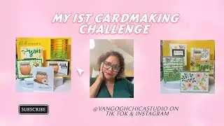 My First Card-Making Challenge Completed! | Quick Overview & Crafting Tips