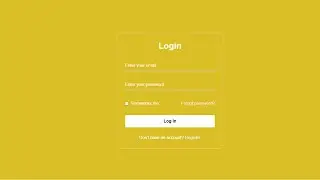 Transparent Login Form With Glass Effect Using HTML CSS  | HTML CSS Tutorials | Mr Code Box