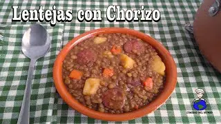 Lentejas Con Chorizo | Receta Tradicional | Cocina Española.