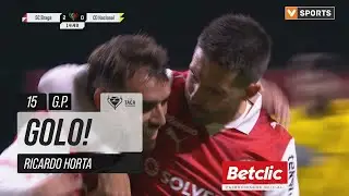 Golo Ricardo Horta: Braga (2)-0 Nacional (Ta&ccedil;a de Portugal 25/26)