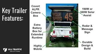 Introducing the ATS ALPR Camera-Ready Trailers | All Traffic Solutions