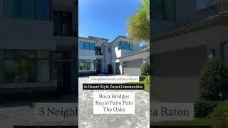 Looking for Gated Communities with Amenities in Boca Raton that the whole family can enjoy? Here