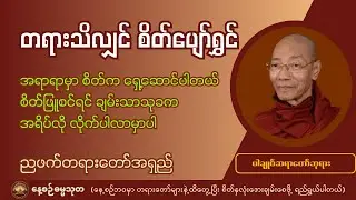 တရားသိလျှင် စိတ်ပျော်ရွှင် (ထာဝရငြိမ်းချမ်းမှု ရှာဖွေနည်း) - ပါချုပ်ဆရာတော်
