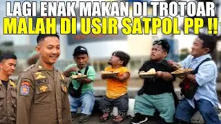 KACAU !! BARU INI GUE LAGI MAKAN DI USIR SATPOL PP !!
