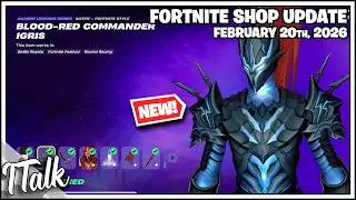 Fortnite Shop *NEW* SOLO LEVELING IN FORTNITE! [February 20th, 2026] (Fortnite Chapter 7)
