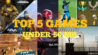 Top 5 offline games under 50 mb games in android