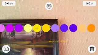 AR Fly Ruler - App Store (ARKit) iOS11 - картина