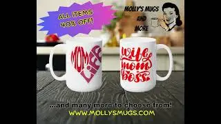 Mom's Perfect Coffee Mug: Available in 11oz & 15oz Sizes