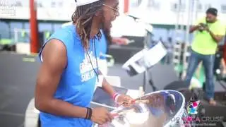 Steelpan with the Sons of Steel on the Uber Soca Cruise 2016