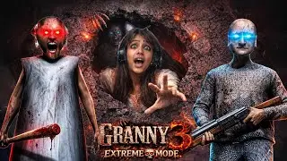 GRANNY 3 EXTREME MODE 😱 - New Cave Escape Full Gameplay!