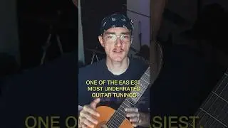 Simplest, most underrated guitar tuning #guitar #guitarist #alternatetuning #musician #guitartips