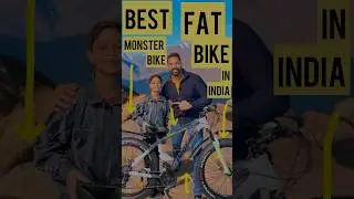 😱 Monster Bicycle in india fat bicycle proxima hefty 26x4.0 with original shimano gears  #viral