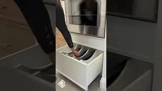Kitchen Cabinet Organization Hack: Baking Sheet Storage Drawer