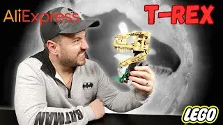 R&eacute;plica LEGO F&oacute;ssil T-Rex do AliExpress 🦖 &ndash; Surpresa ou Desilus&atilde;o? Unboxing & Review!