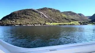 Having a wonderful #natureexperince on #roads in #norway #september 26&rsquo; #ferry and #sognefjorden