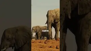 Elephants Can Hear With Their Feet 🐘 | Amazing Animal Fact #shorts