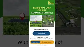 |Residential Land For Sale In Madhavaram & Redhills| #landforsale