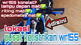 yamaha wr155 konslet?jangan panik.
