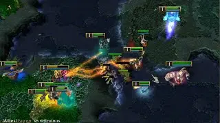 🟪Sniper's EPIC 5 vs 5 all mid, duplicate hero mode [Dota v6.89L]