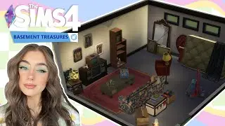 Is The Basement Treasures Kit Worth It? │ Kit Overview │ Sims 4  │ Honest Review