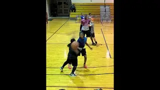 Tj first basketball game