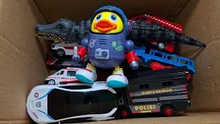 Unboxing Dum Truk, Oleng, Bus Telolet, Ambulance, Mobil Polisi, Kereta Api Thomas, Helikopter