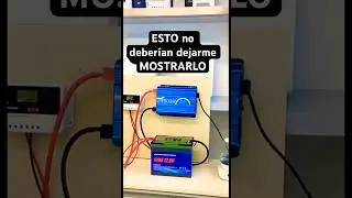 Esto no deber&iacute;an dejarme mostrarlo.   #panelessolares #electricista #electricidad #corriente
