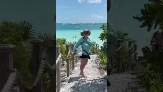 Arriving at our cottage at the Peace and Plenty Resort, Exuma, Bahamas #travel #exuma
