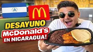¿Cómo es el DESAYUNO de McDonald’s en NICARAGUA? |¿VENDEN PINTO? 😱🇳🇮