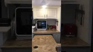 🍽 My New RV Dishwasher Is Perfect for My Small Kitchen & Has Big Results! | #shorts