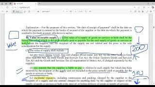 Section 15 of CGST act. Value of Supply in GST. #law #gst #advocatesupremecourt #charteredaccountant