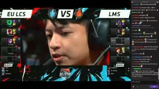 2015 LoL All-Stars Day 2 EU vs LMS (With Twitch Chat)