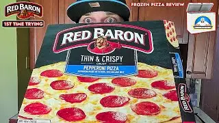 Red Baron&reg; Thin & Crispy Pepperoni Pizza Review! 🍕 | BEST Frozen Pizza? 💯 | theendorsement
