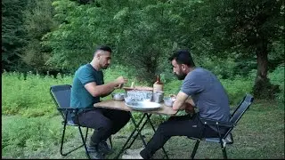 Silent Nature Cooking: Traditional Ash Doogh in the Wild