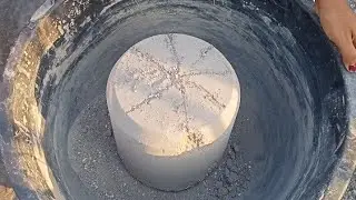 Gritty cement chunks crumbling||duzty🌪️||plz subscribe❤️||asmr rajni
