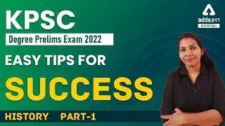 KPSC Degree Level Preliminary Exam 2022 | History Class 1 | Questions and Answers