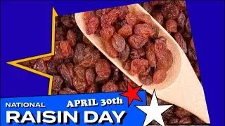National Raisin Day: April 30th - National Food Holiday with Krista Lepore