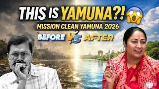 Mission yamuna/delhi clean up 2026:Yamuna river today | Delhi river cleaning #yamuna #delhipollution