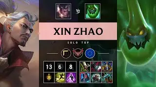 Xin Zhao Top vs Zac - EUW Grandmaster Patch 25.17