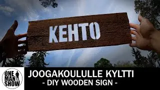 Making a simple sign