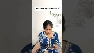 Senior call #explorepage #trendingshorts #viralvideo #senior #junior