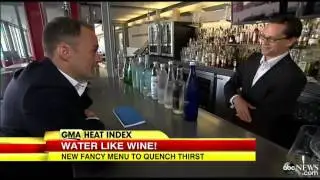 High-Quality H20  Restaurant Offers 45-Page Water Menu