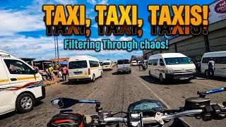Congested City Motorcycle Ride!