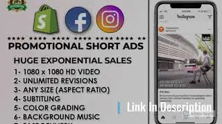 ho to create promotional video ads for social media marketing